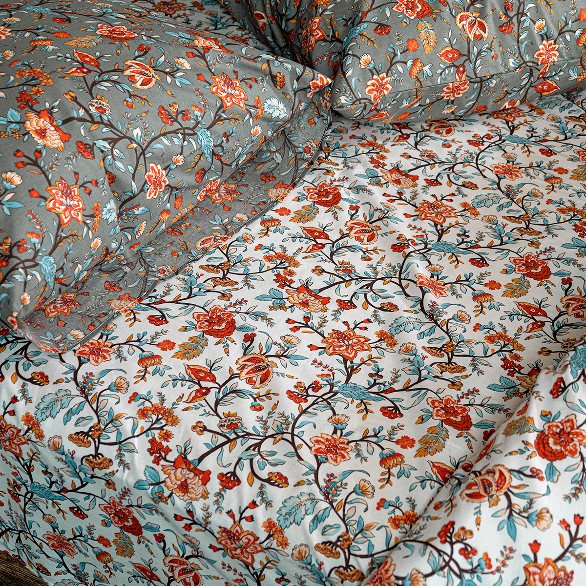 Комплект постельного белья BRAVO Лиода полутораспальный 4 предм. - фото 7