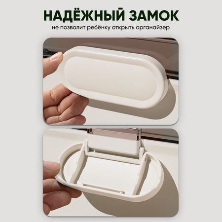 Органайзер для лекарств oqqi и мелочей из пластика 29х17.3х21.2