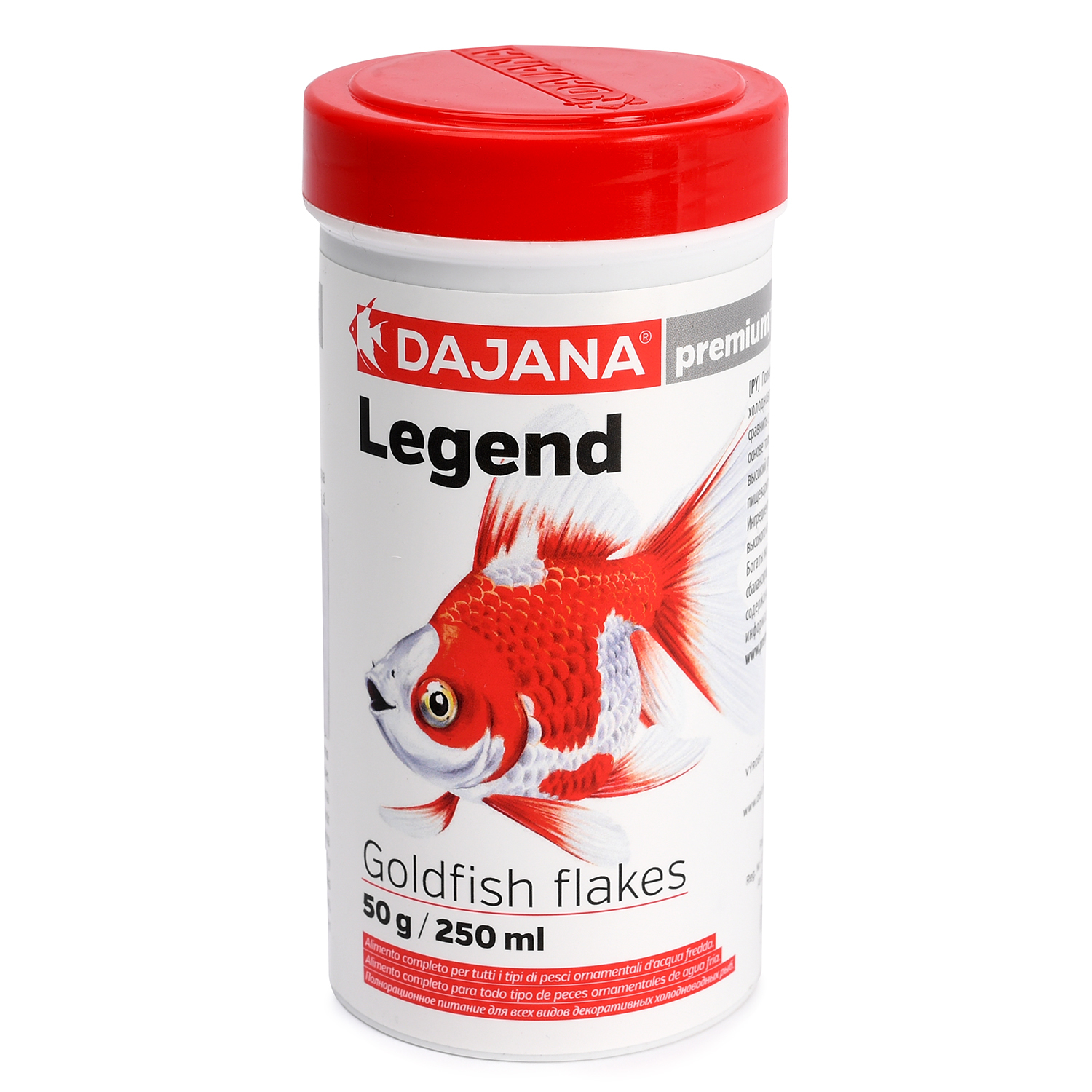 Корм для рыб DAJANA Legend Goldfish Хлопья 250мл DP017B1 - фото 1