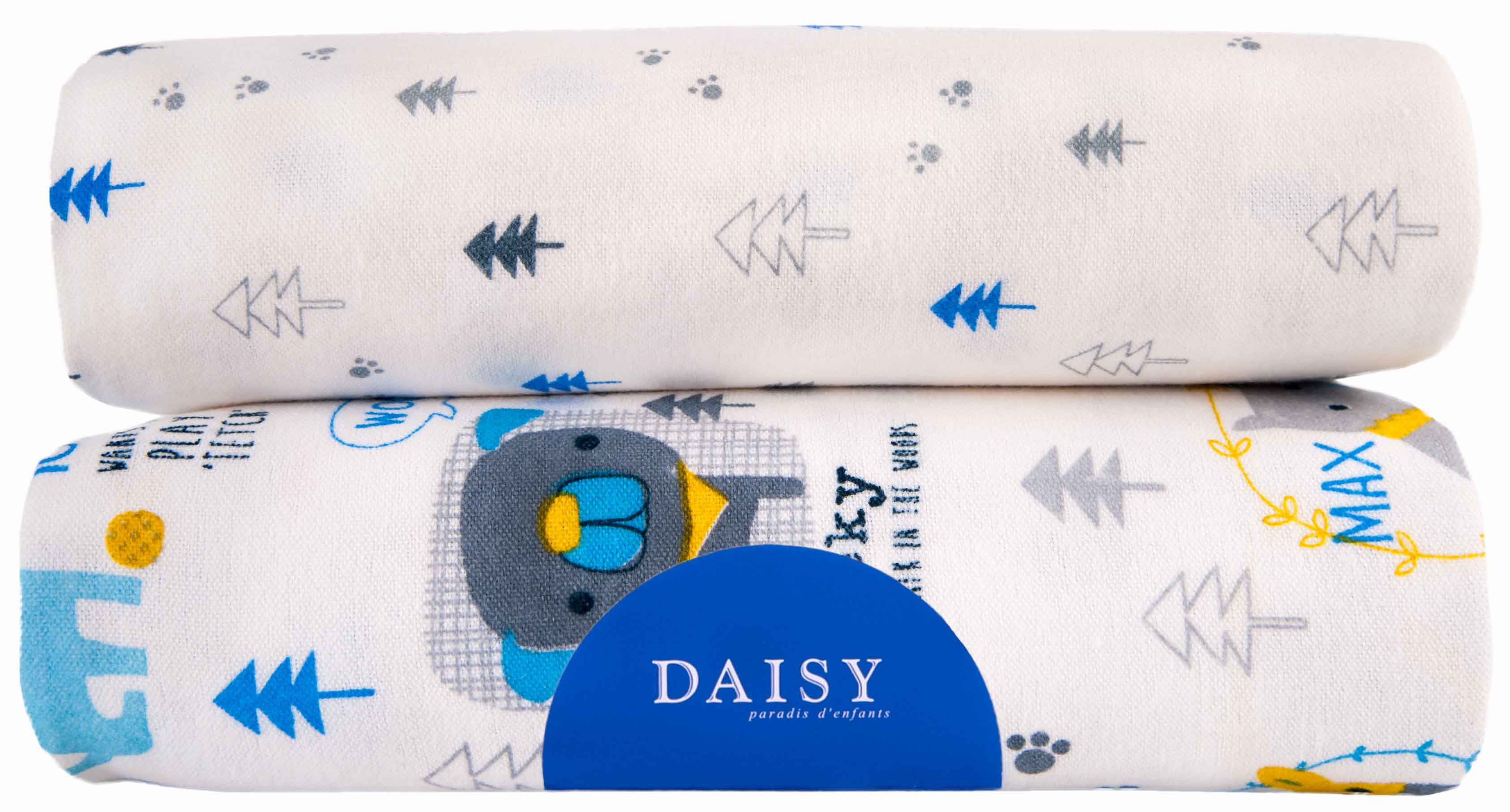 Пеленка Daisy Фланель 2шт 75х120см Собачки - фото 4