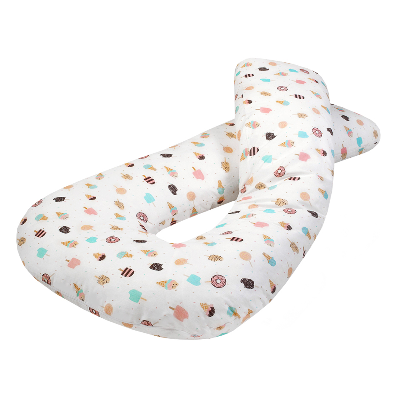 Подушка для беременных Amarobaby Фруктовый лед U-образная ABDM-40U-E - фото 4