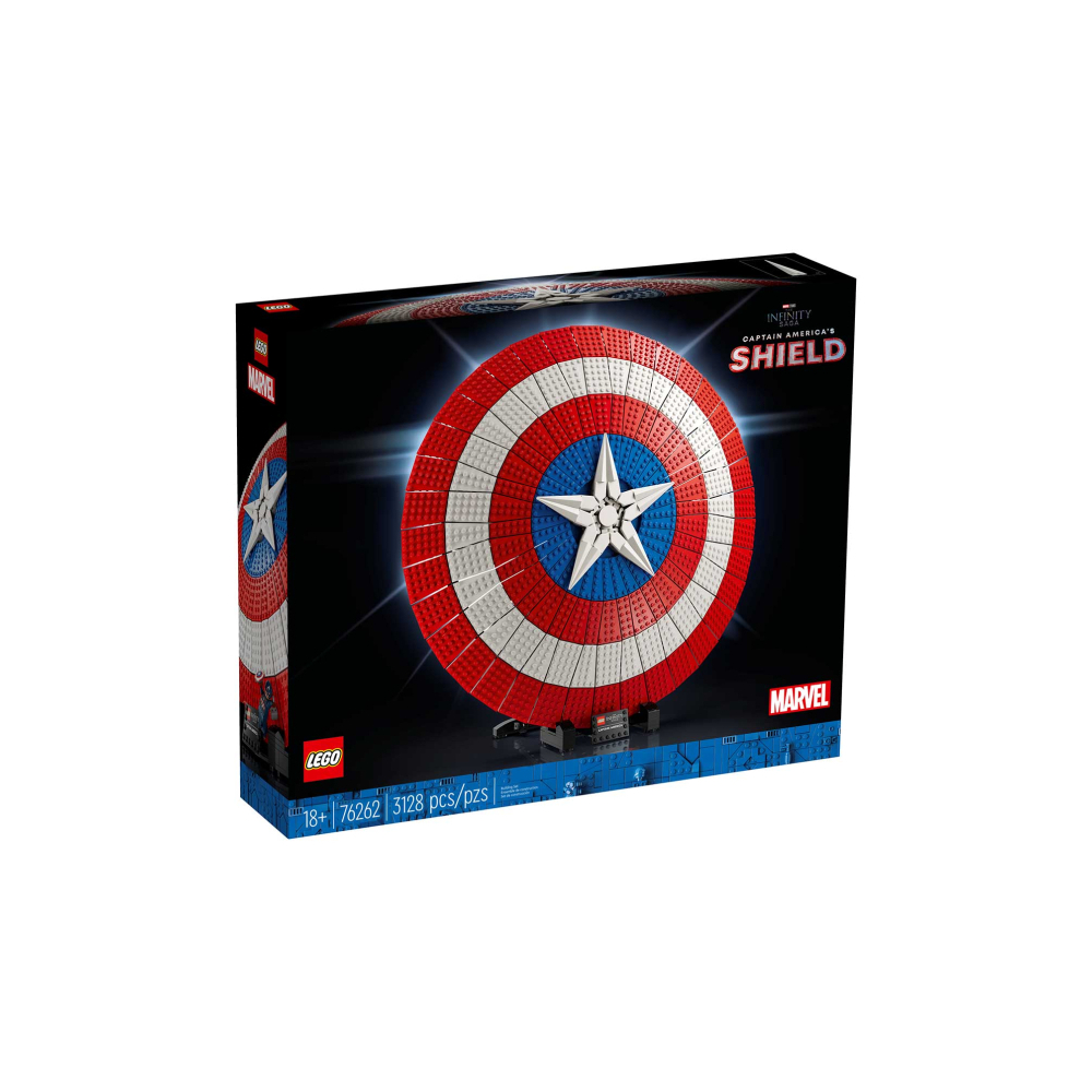 Конструктор LEGO Marvel Super Heroes Щит Капитана Америки 76262 184 дет. - фото 1