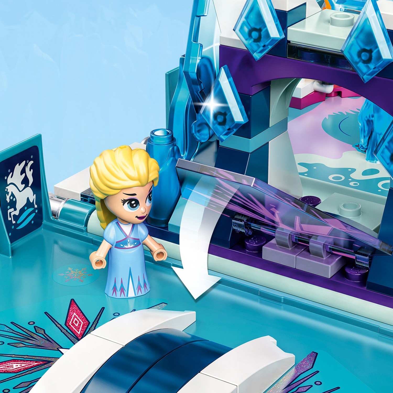 Конструктор LEGO Disney Princess Книга приключений Эльзы и Нока - фото 11