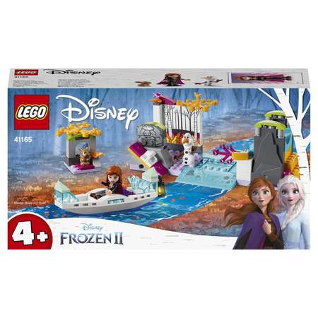 Конструктор LEGO Disney Princess Экспедиция Анны на каноэ блочный