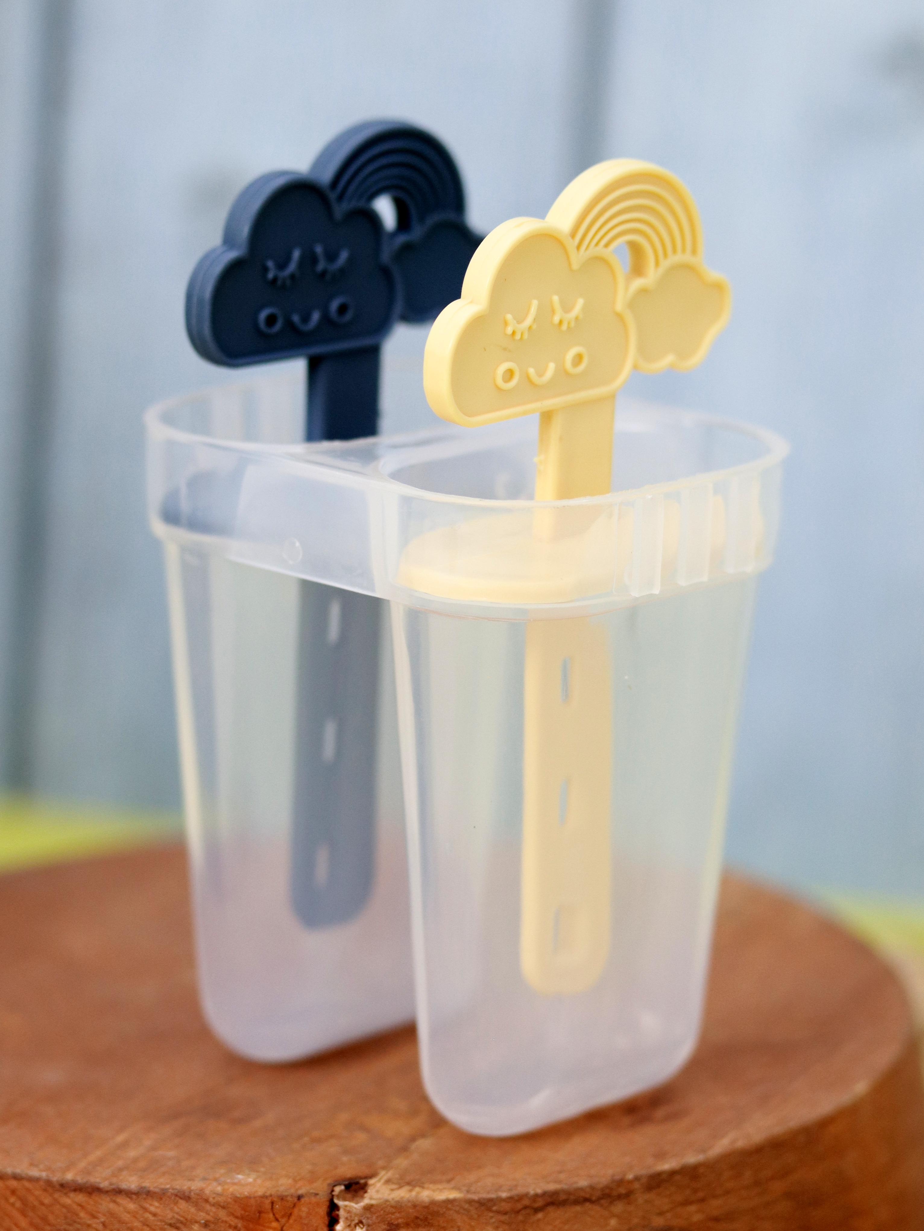 Формочки для мороженого iLikeGift Cloud yellow-blue - фото 6