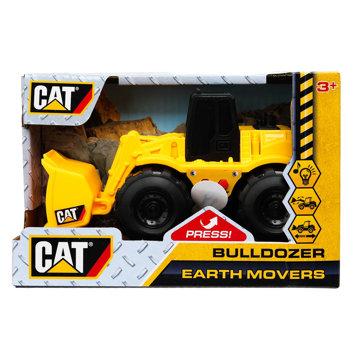 Бульдозер Технопарк 383975 - фото 1