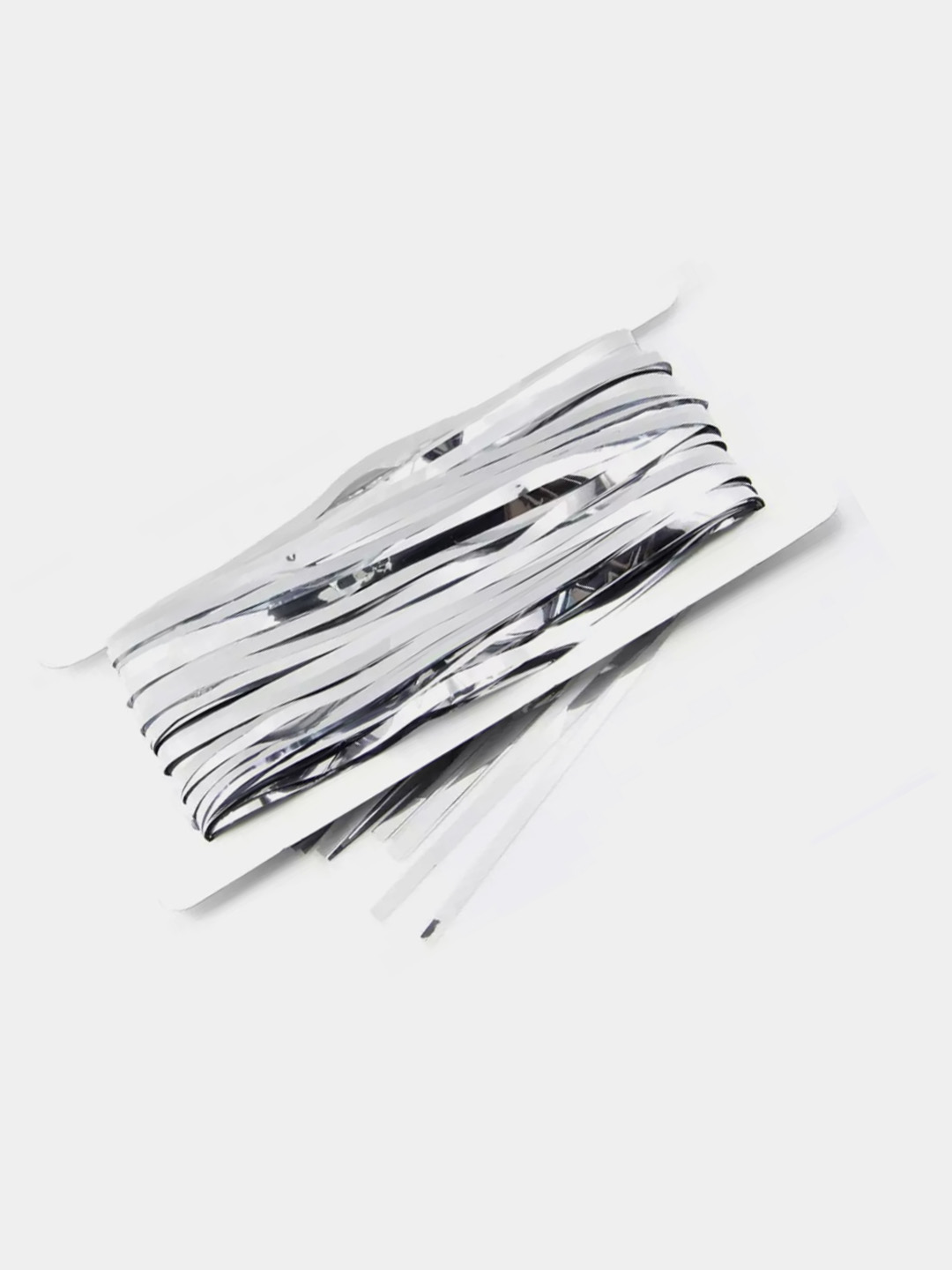 Дождик для фотозоны ZHIYU MENG серебристый 2х1м 4 штуки - фото 5