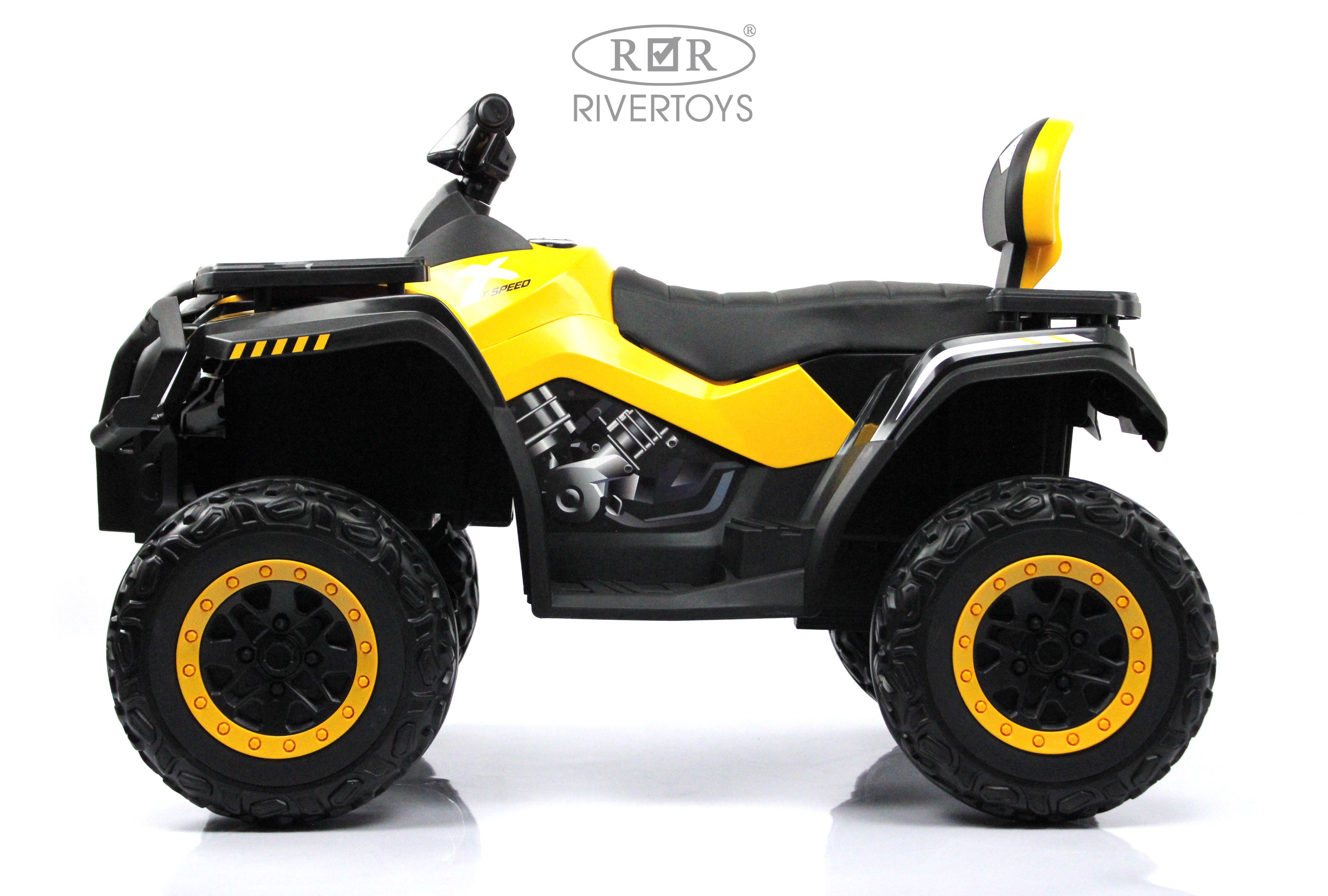 Квадроцикл RIVERTOYS T001TT-YELLOW С пультом ДУ - фото 18