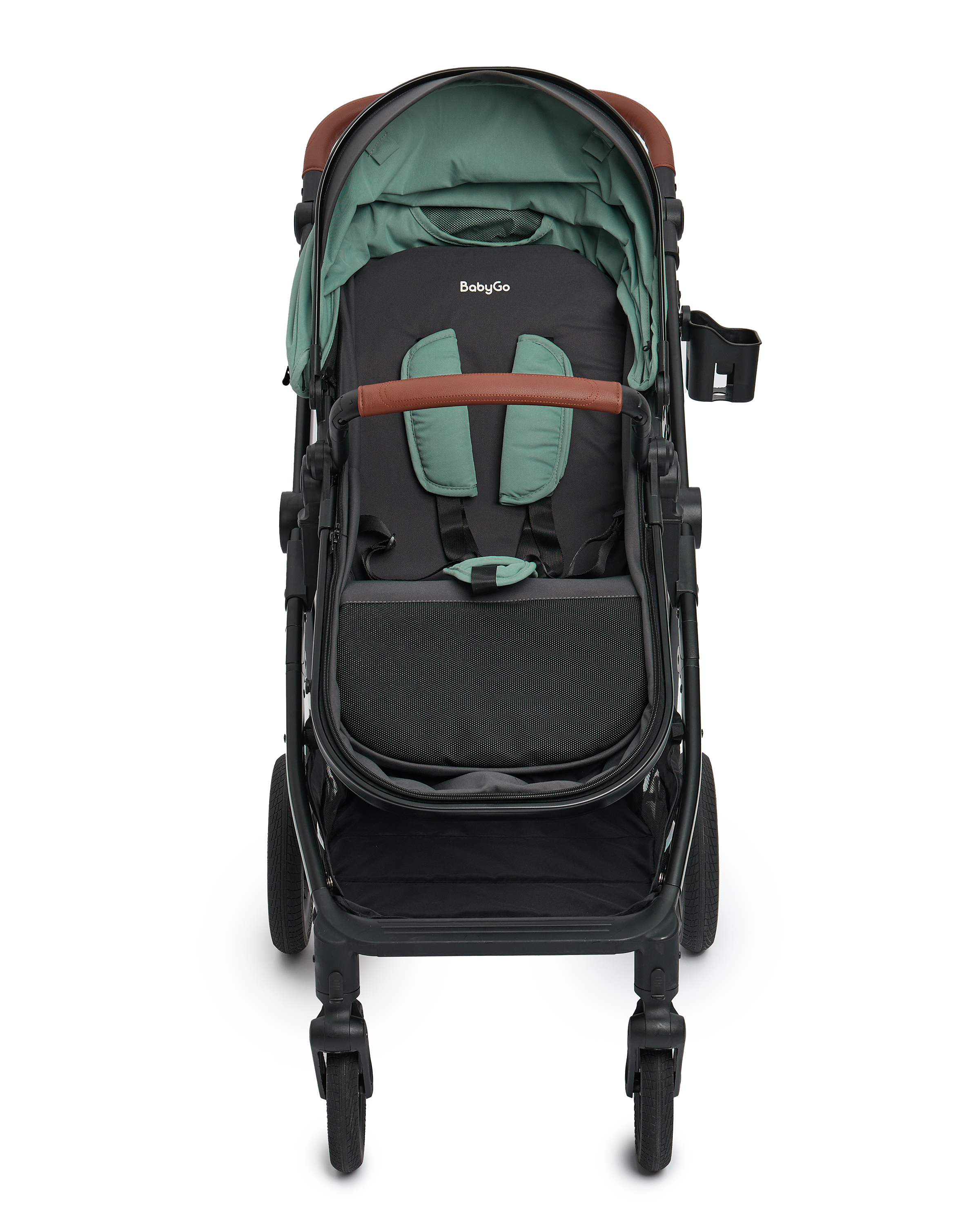 Коляска 2в1 BabyGo Sandy бирюзовый - фото 23