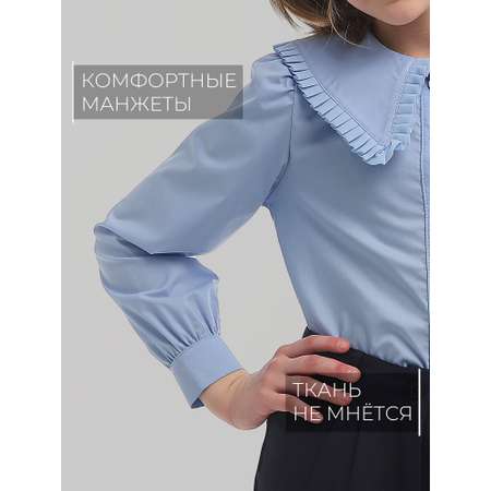 Блузка СИНЯЯ МОДА
