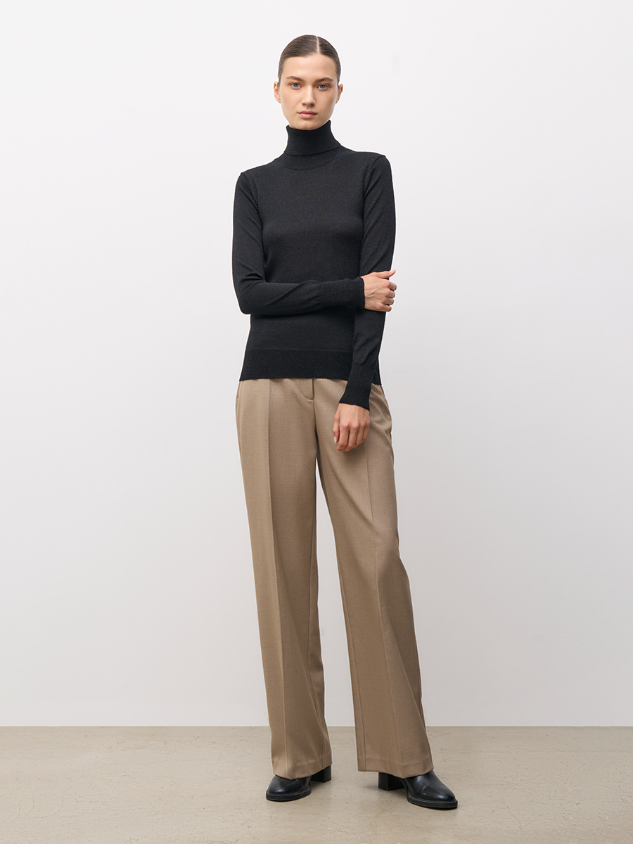 Водолазка Baon B2223505/BLACK - фото 1