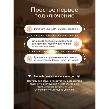 Термометр электронный MiaoMiaoce