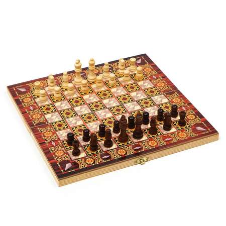 Настольная игра Sima-Land Нарды Шашки Шахматы