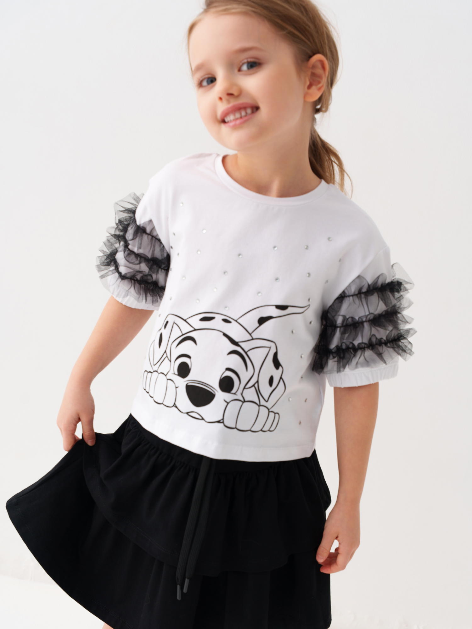 Футболка и юбка PlayToday 12622024 - фото 1