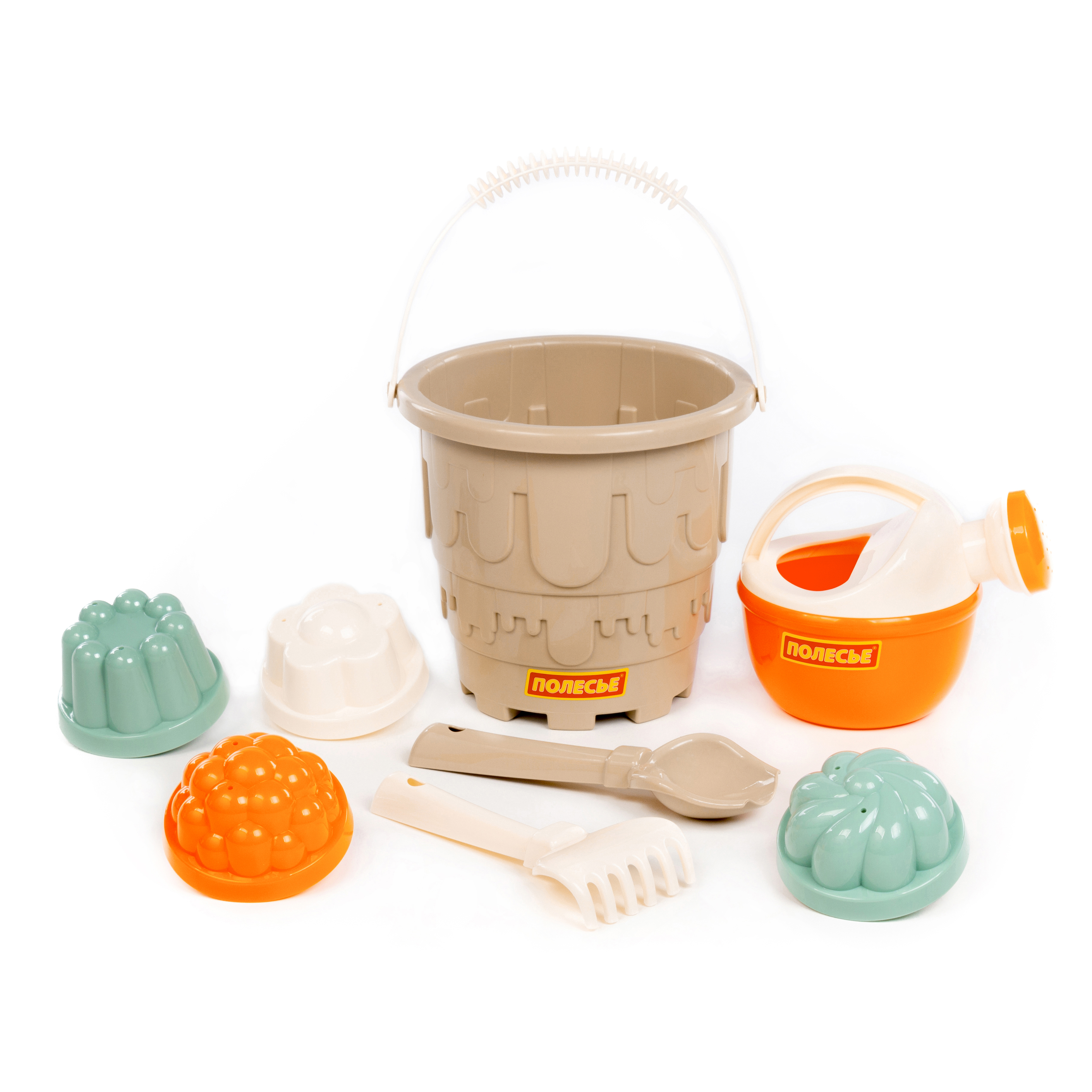 Песочный набор Полесье 8 элементов 1 предм. - фото 5