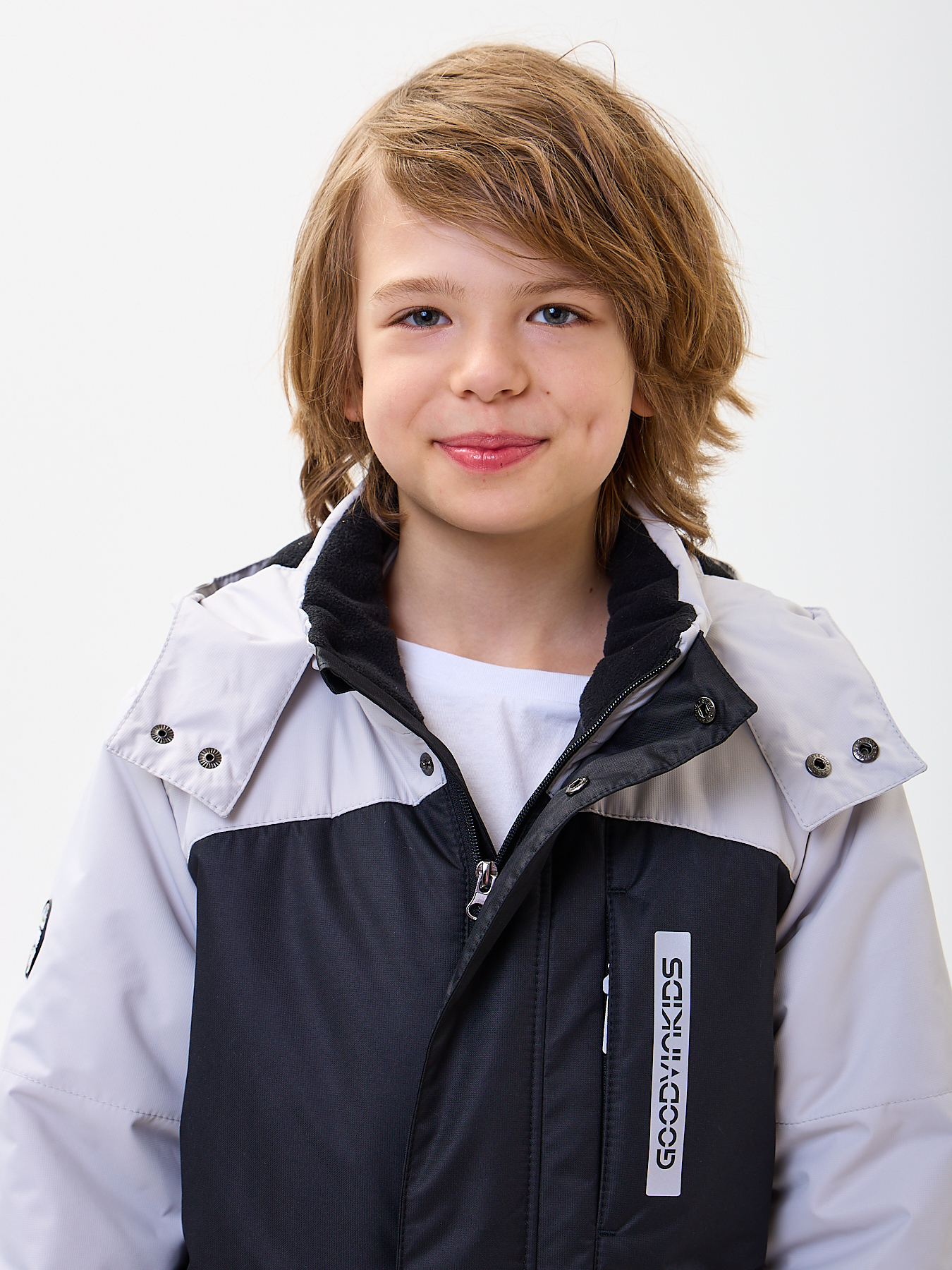 Комбинезон GooDvinKids КМ12019-21/черный_серый - фото 4