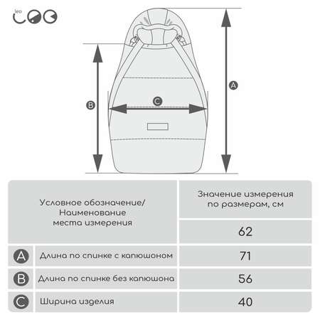 Конверт в коляску LEO