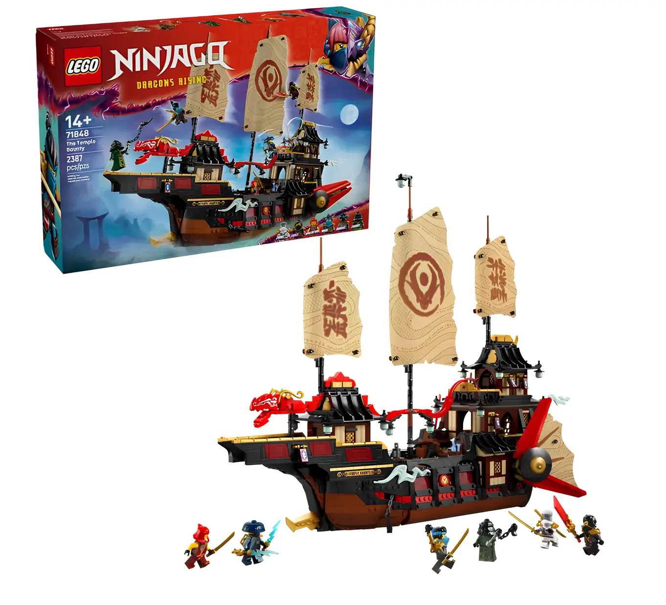 Конструктор LEGO NINJAGO 71848 2387 дет. - фото 3