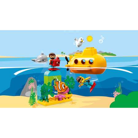 Конструктор LEGO DUPLO Town Путешествие субмарины блочный