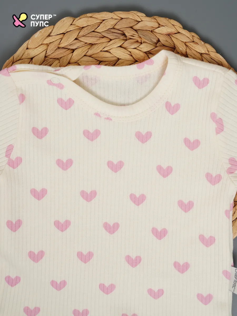 Футболка 4 шт Супер Пупс нбр/4пр/футб/КН/2026/девочка - фото 23