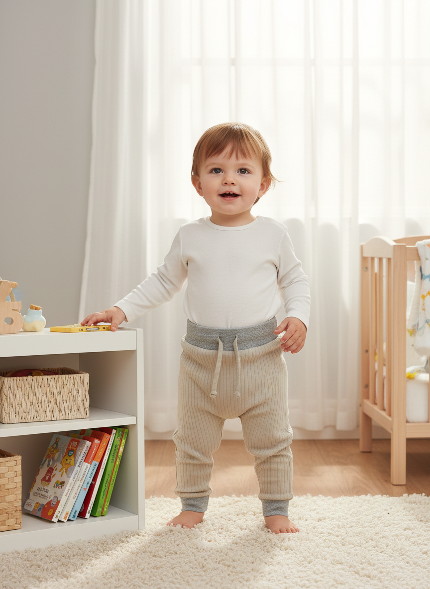 Штанишки Утенок 457г/1 хаки - фото 1