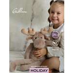 Изображение товара Мягкая игрушка Gulliver лось Лось Авось в шарфе 24 см