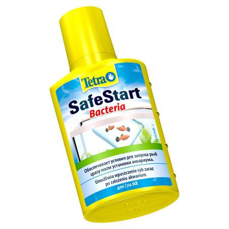 Бактериальная культура для аквариума Tetra Safe Start Запуск 50 мл