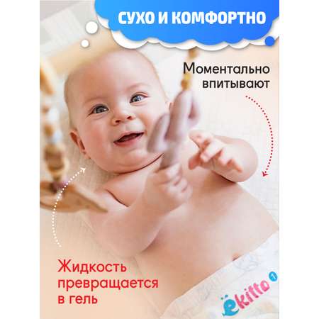 Пелёнки одноразовые Ekitto 60х90 см 30 шт.