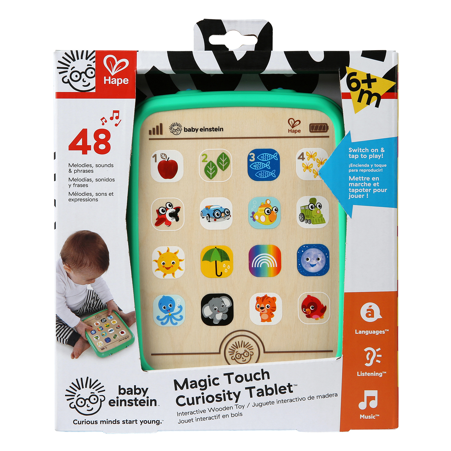 Игрушка Hape планшет - фото 9