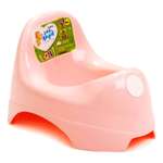Горшок детский IDiland Lapsi Comfort 355х230х225 мм светло-розовый