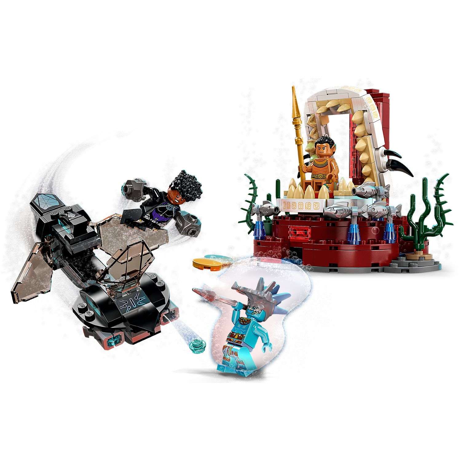 Конструктор LEGO Marvel Super Heroes King Namors Throne Room - фото 3