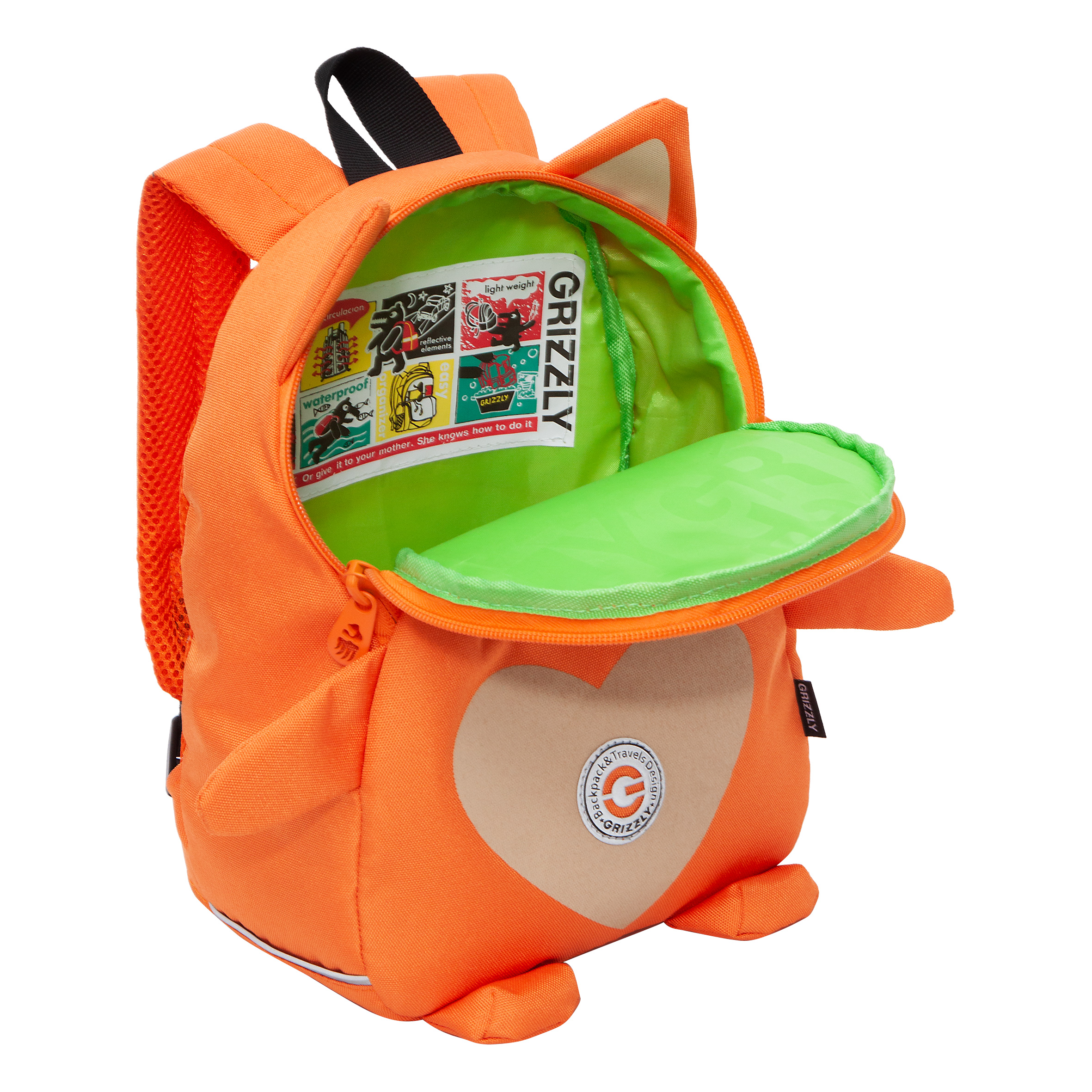 Рюкзак дошкольный Grizzly детский - фото 4
