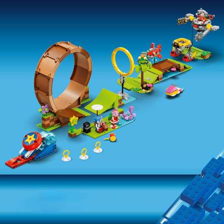 Конструктор LEGO Sonic the Hedgehog Green Hill Zone Loop Challenge блочный