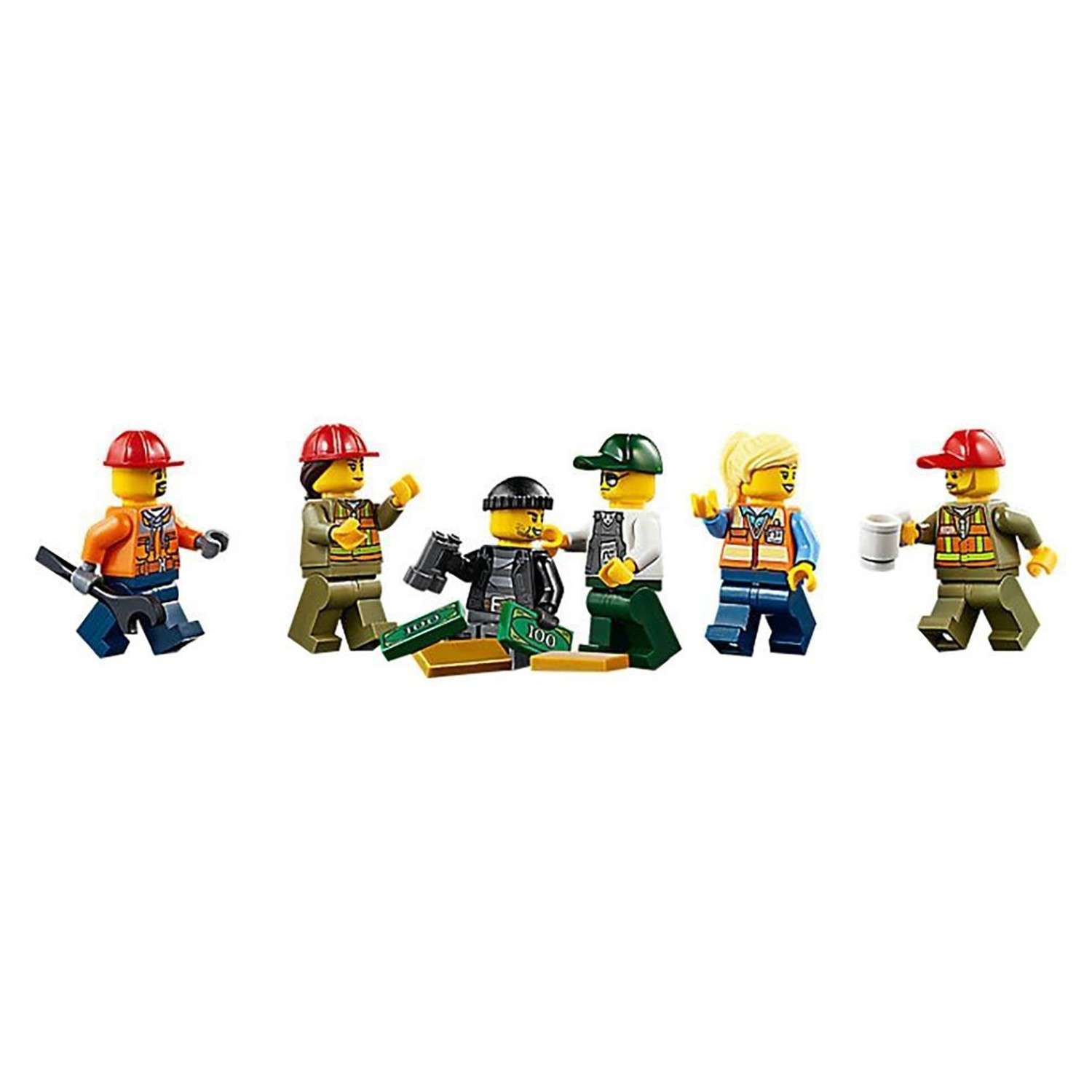 Конструктор LEGO City Trains Товарный поезд блочный - фото 11