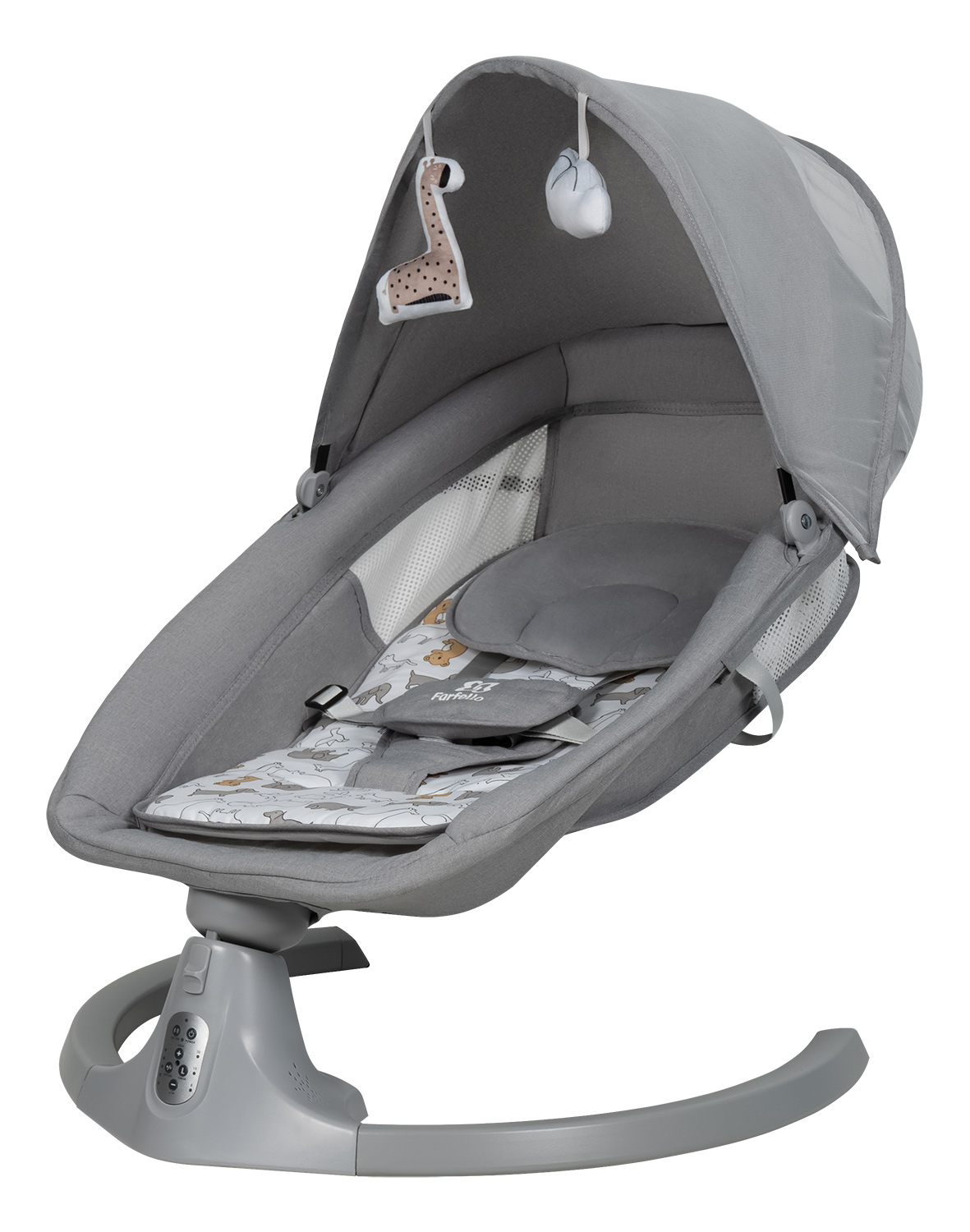 Качели Farfello 88944 серый - фото 10