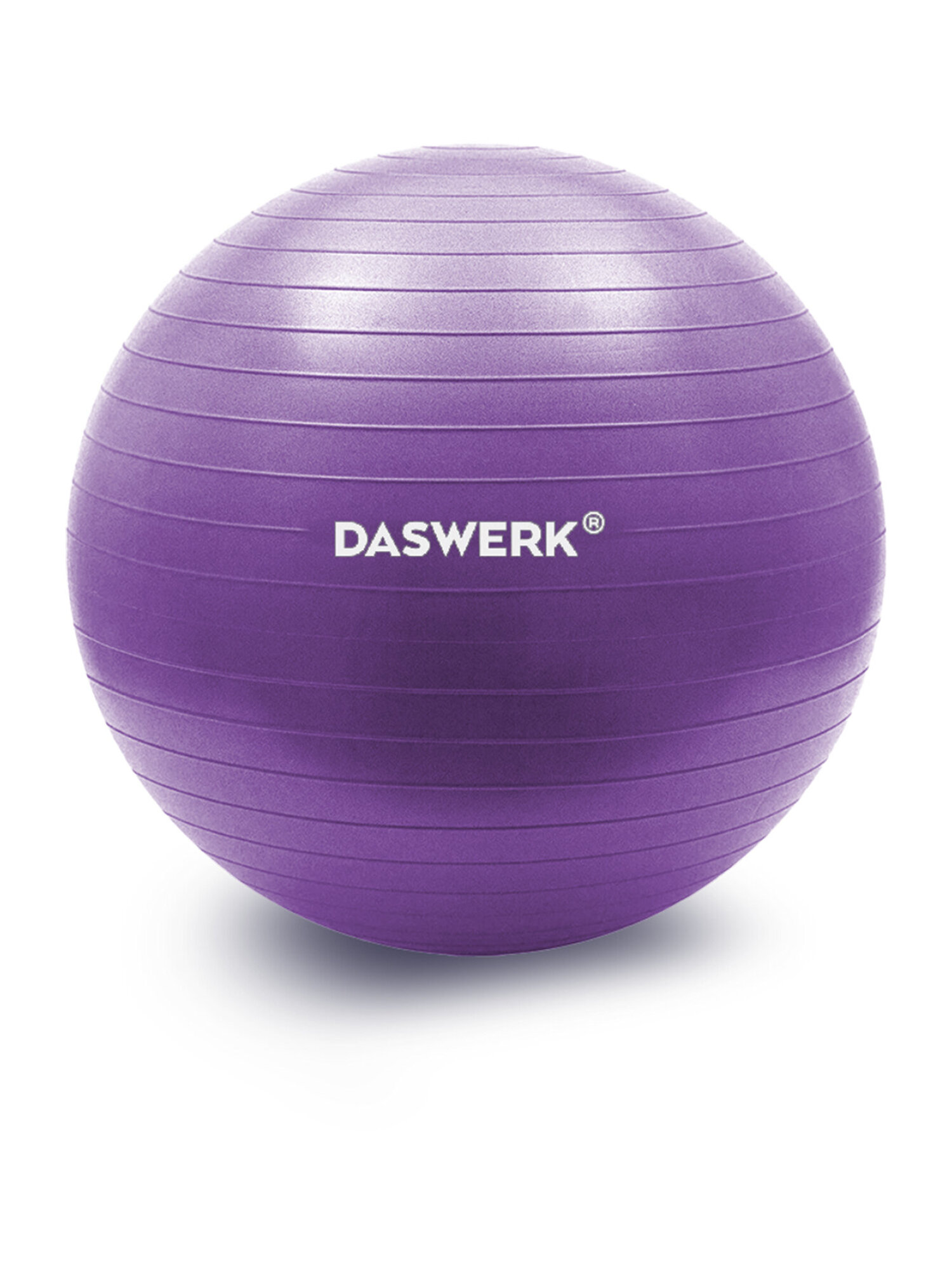 Фитбол DASWERK фиолетовый 65 см - фото 8