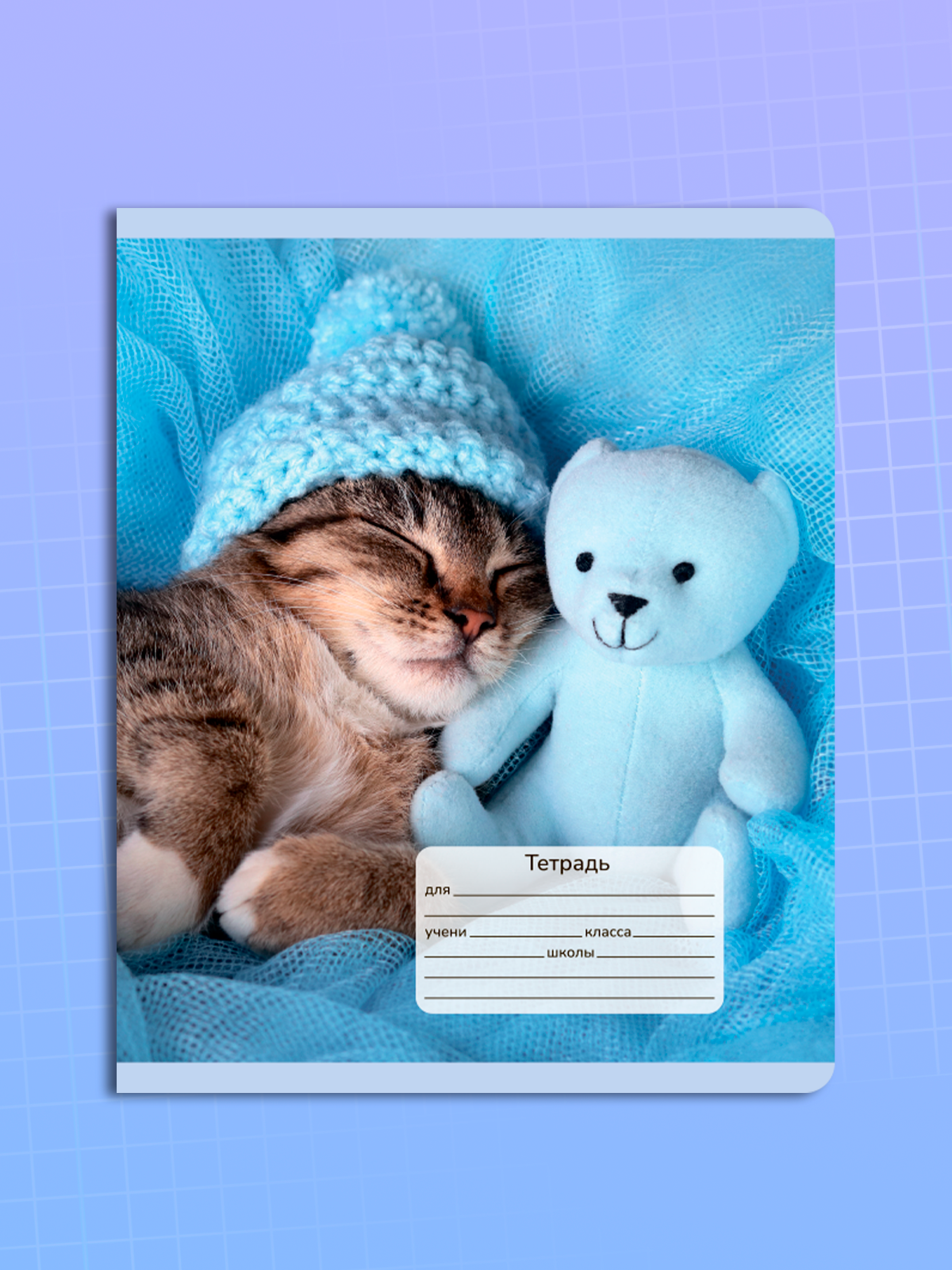 Тетрадь AXLER клетка 18 лист. 10 шт. - фото 5