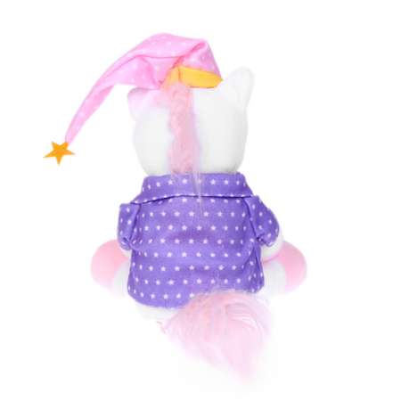 Мягкая игрушка POMPOSHKI единорог 21 см