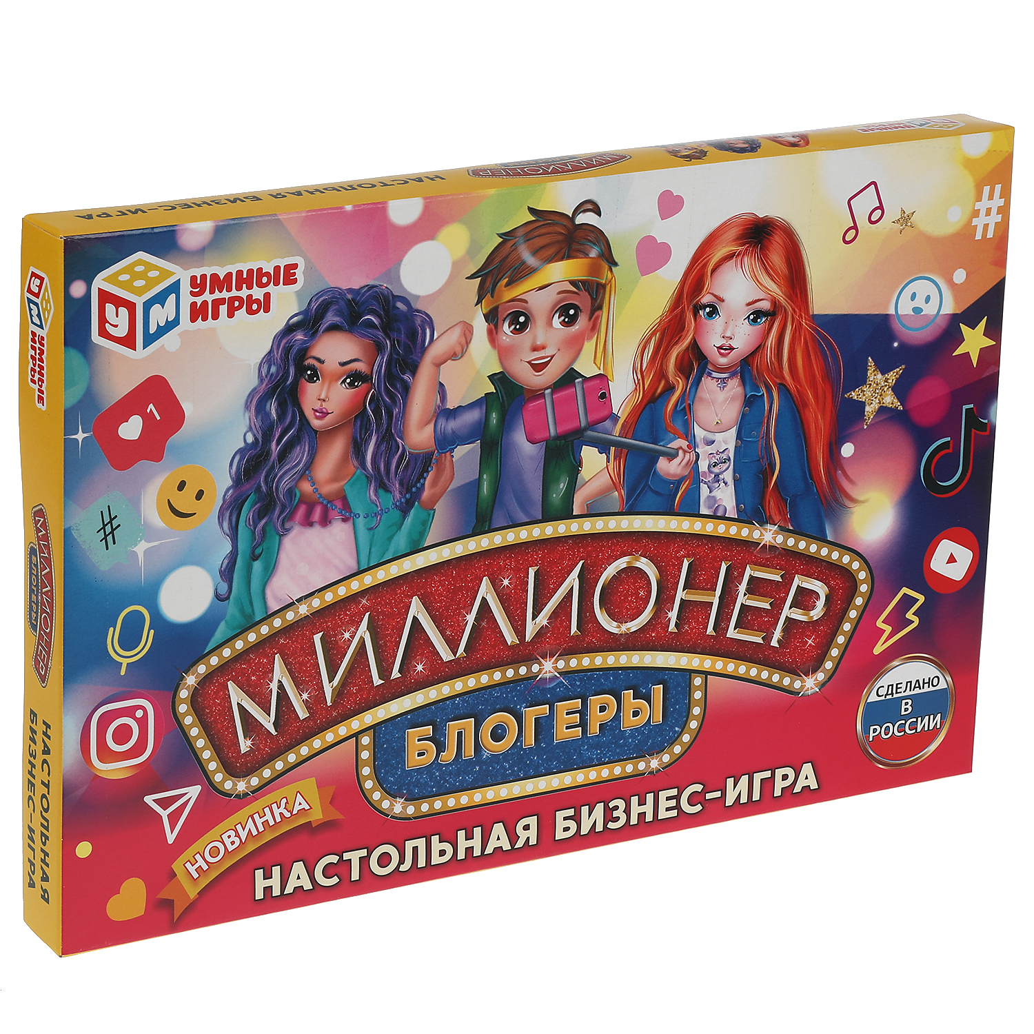 Настольная игра Умные игры Миллионер Блогеры - фото 6