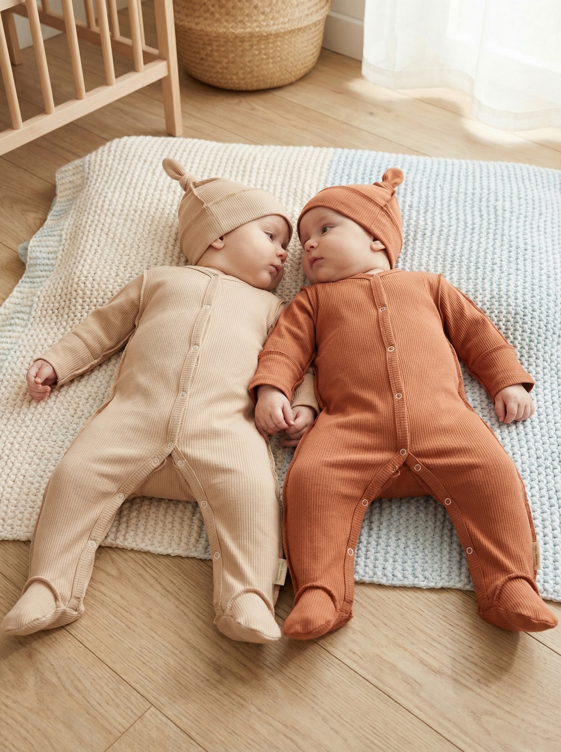 Комбинезон 2 шт Milkymania 1097 песочный-терракот - фото 5