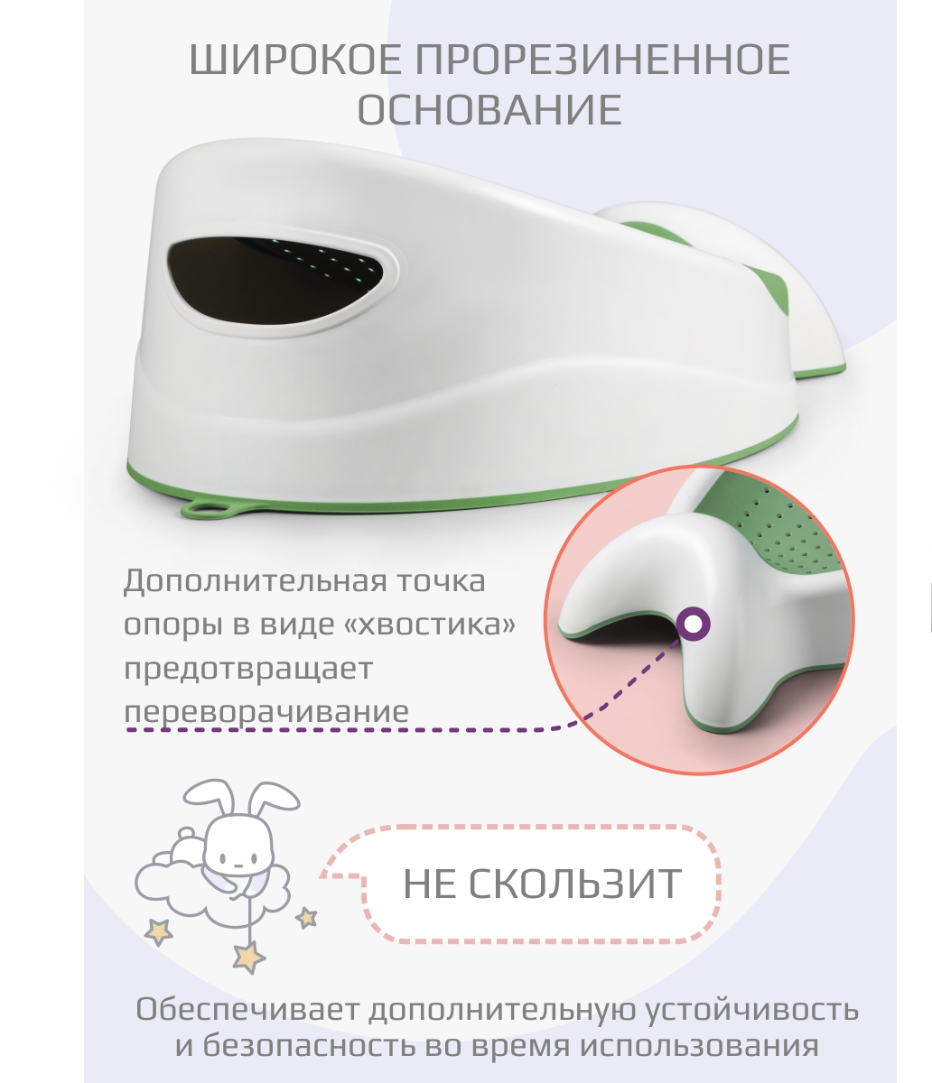 Горка для купания KidWick Рыбка зеленый - фото 4