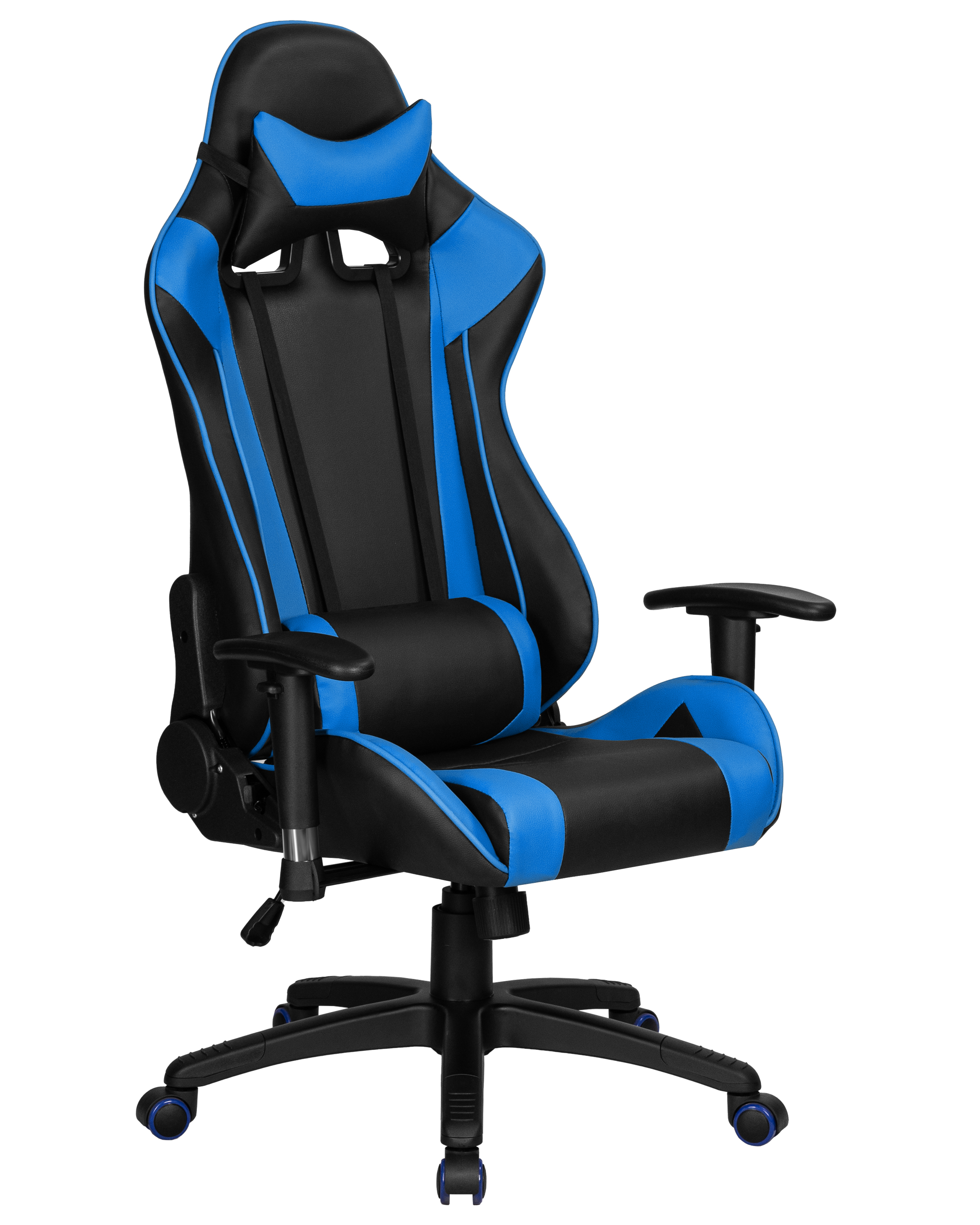 Компьютерное кресло DOBRIN черно-синий - фото 1