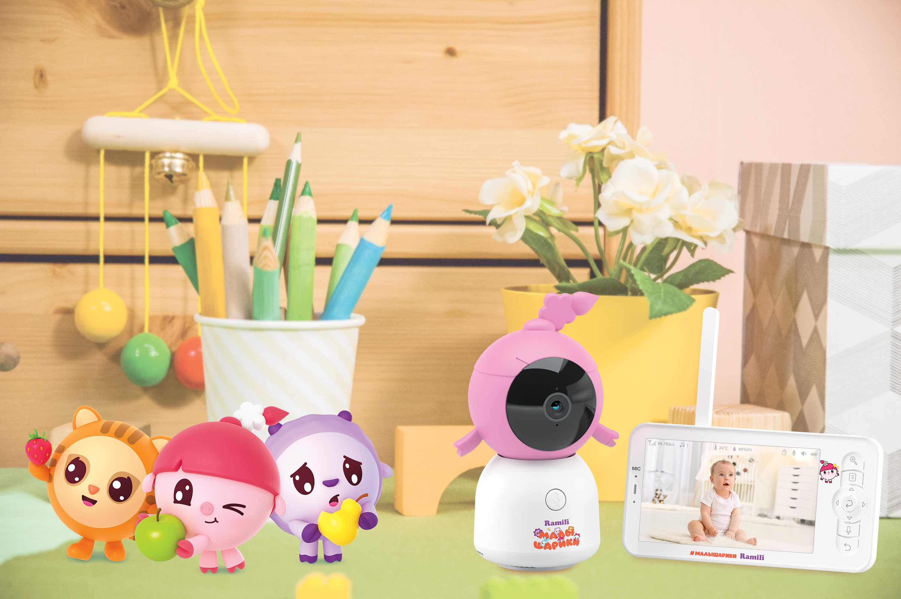 Видеоняня Ramili Малышарики Нюша - фото 28