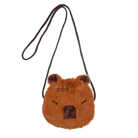 Сумочка пушистая Mazari Capybara 15*14см