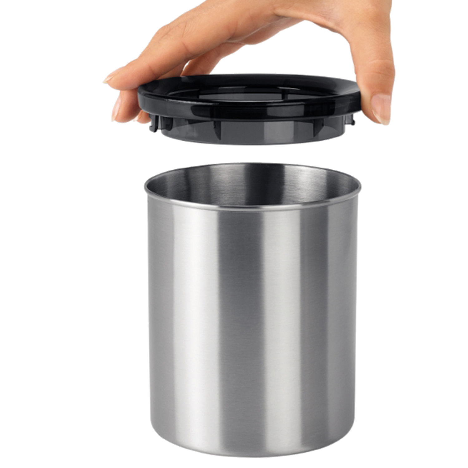 Контейнер для мусора Brabantia стальной матовый - фото 3