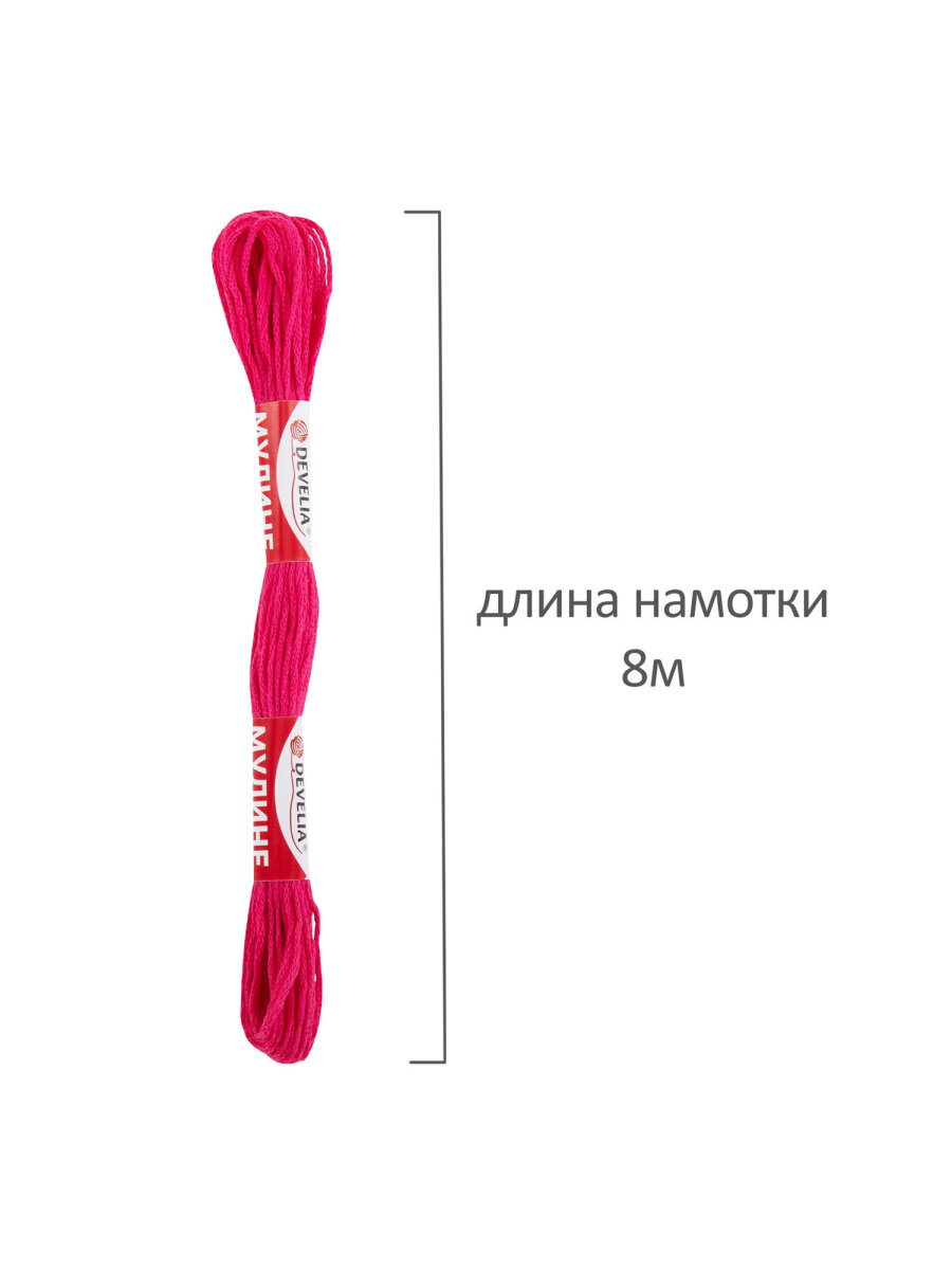 Набор для творчества Develia вышивание 100 цветов - фото 6