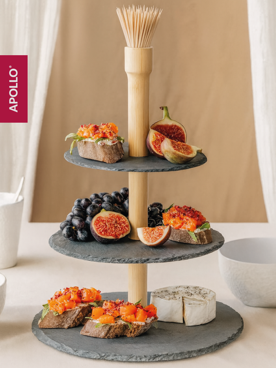 Подставка сервировочная APOLLO трехъярусная - фото 1