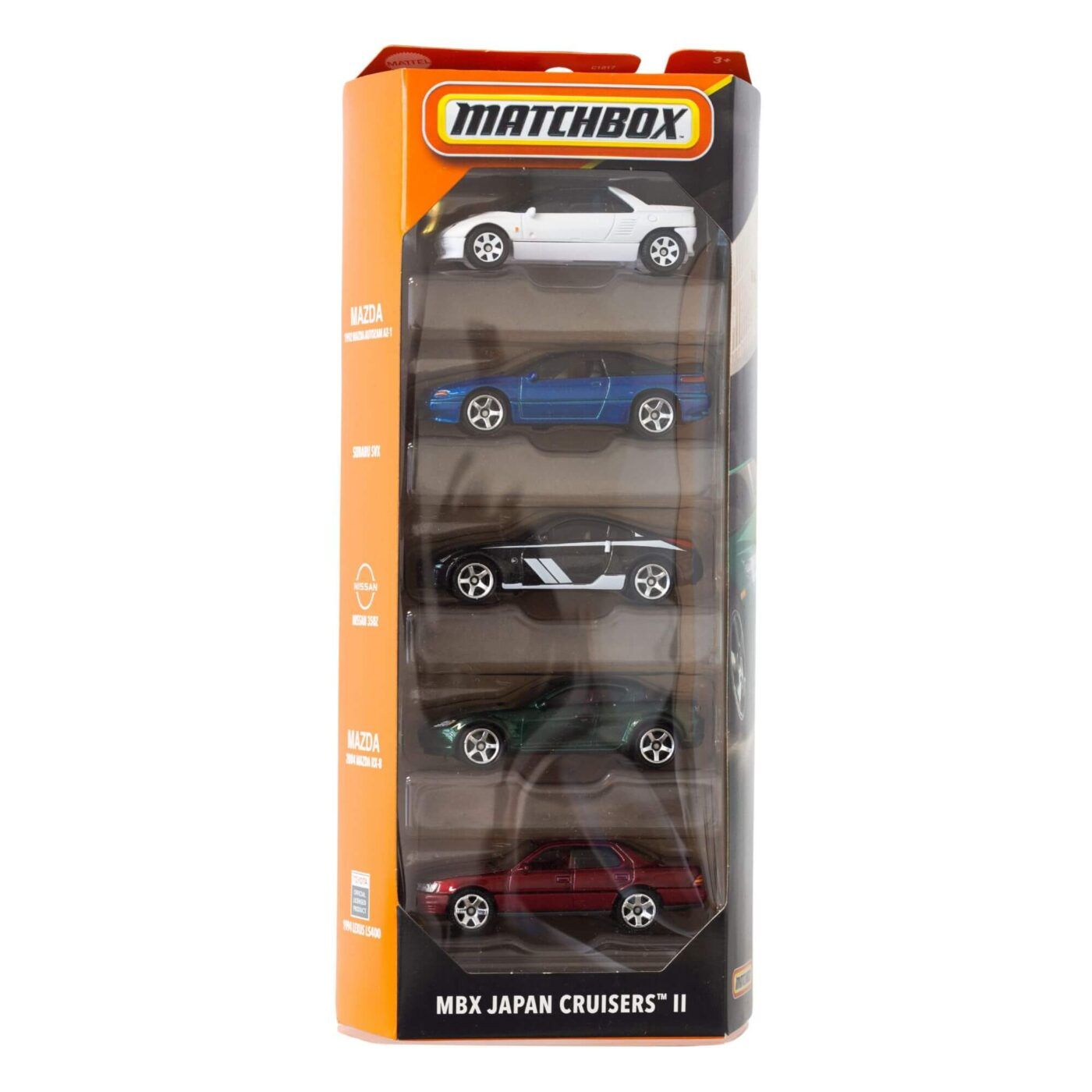 Игровой набор Matchbox MBX Japan Cruisers II 1:64 C1817/JBX24 - фото 1