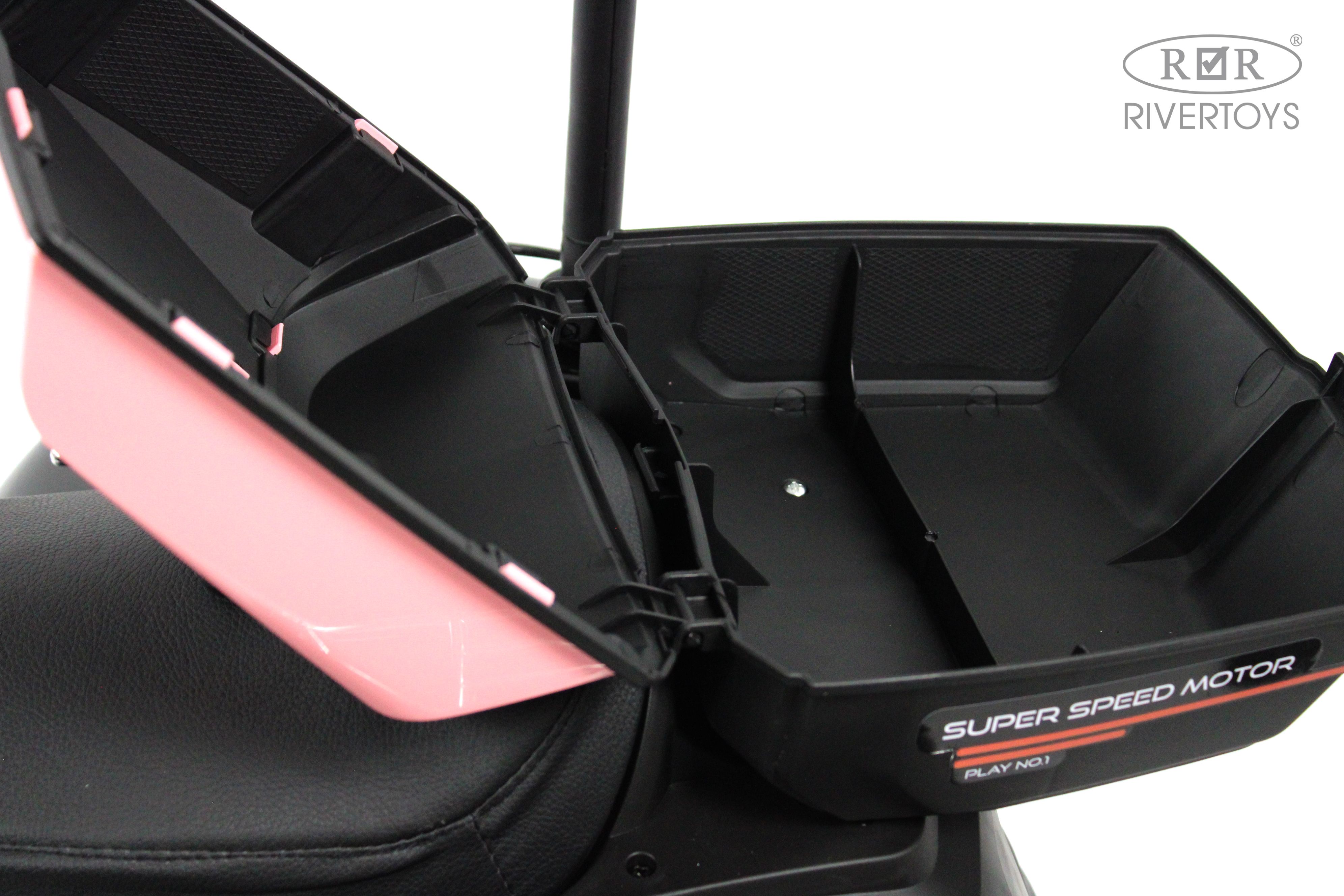 Электромобиль RIVERTOYS K003PX-PINK - фото 8