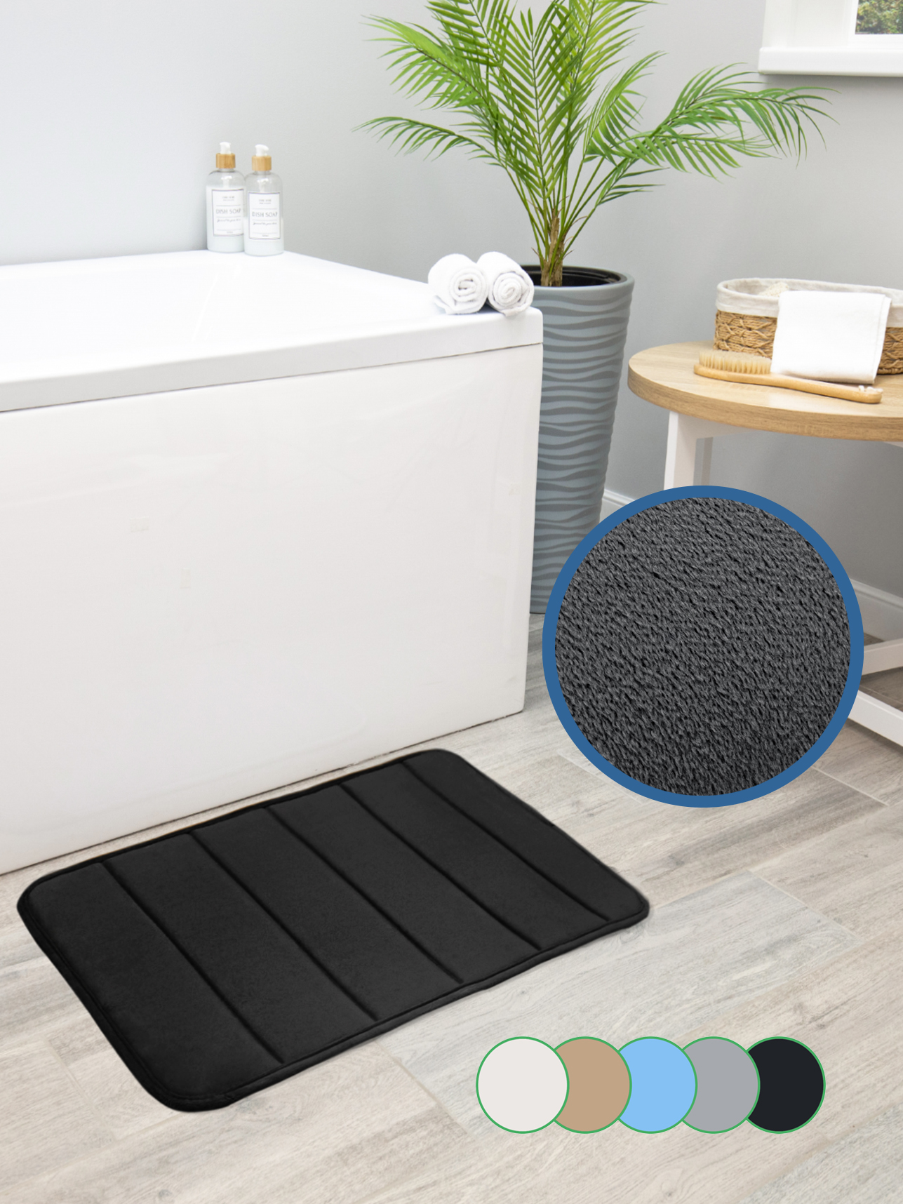 Коврик для ванной VILINA Велюр 40 x 60 см - фото 9